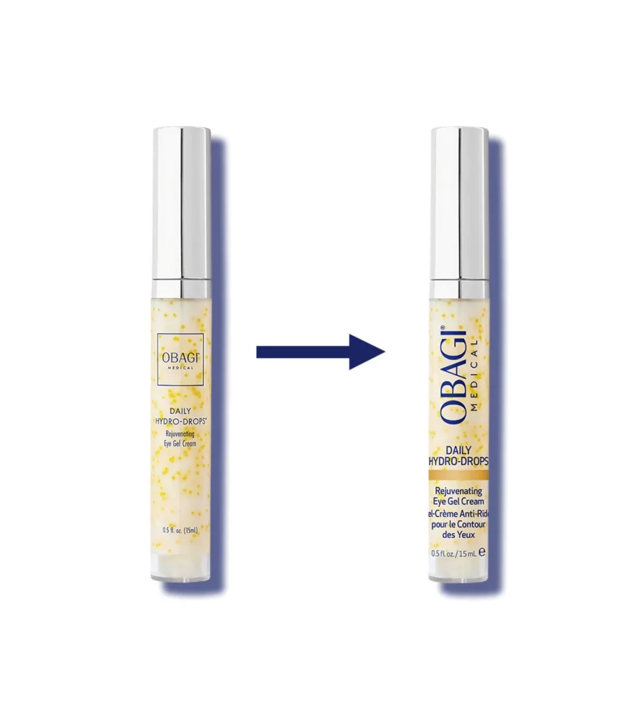 Obagi Medical Daily Hydro-Drops Eye Gel Cream Jar Detail