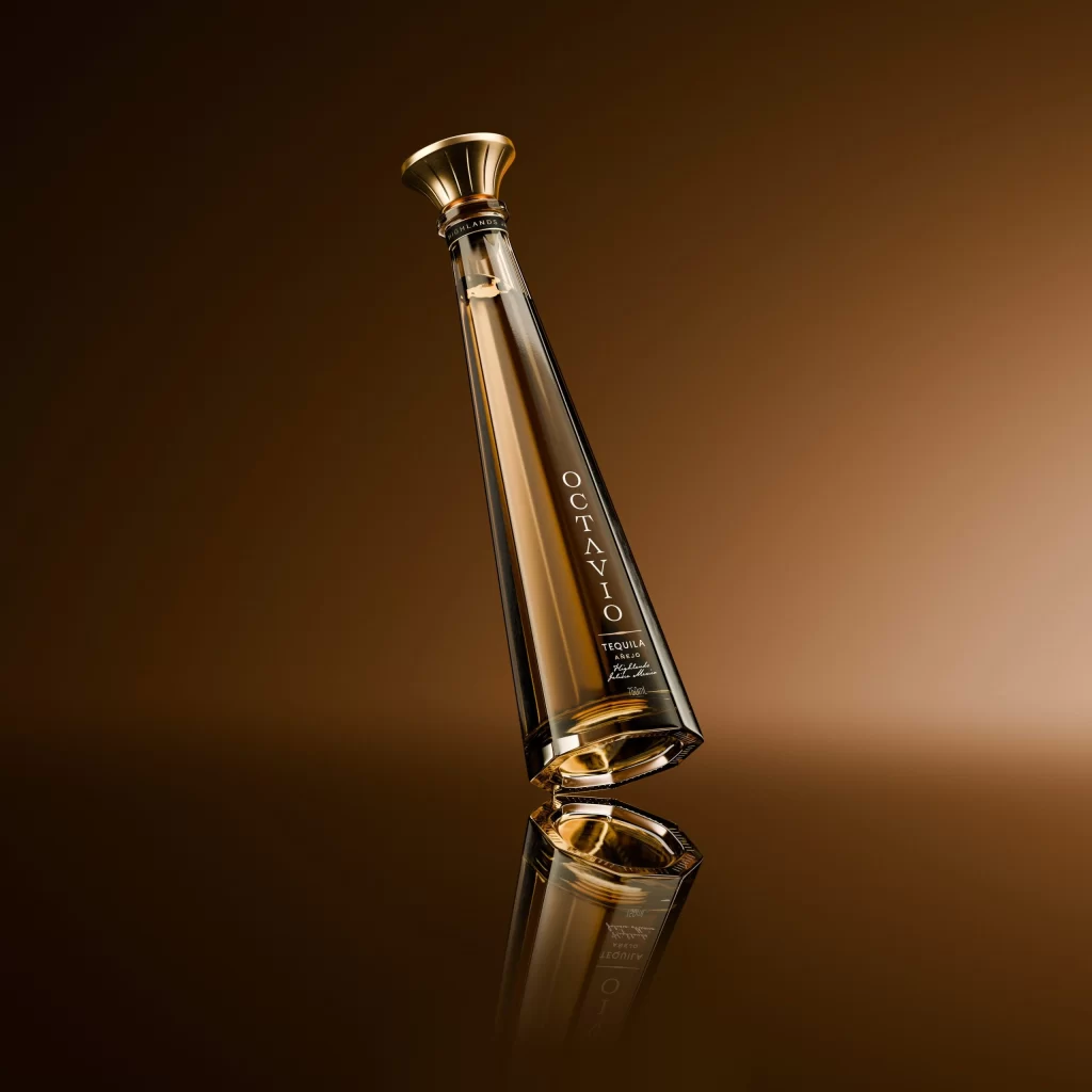 Octavio Tequila Tequila Bottle Octavio Top View
