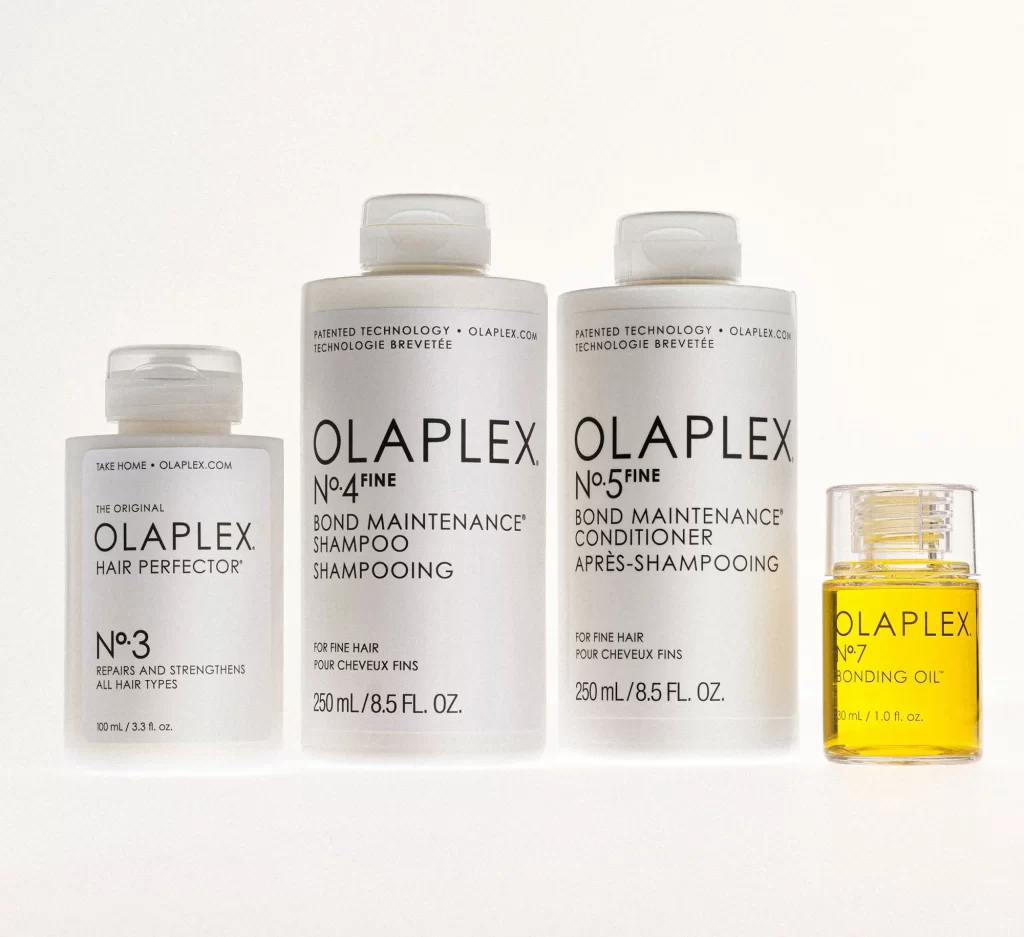Olaplex No.3 Hair Perfector with No.4 and No.5 Bundle Composition