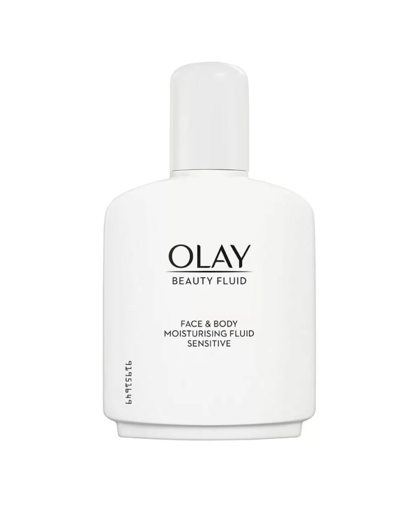 Olay Beauty Fluid Sensitive Skincare Packaging