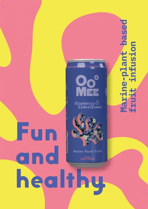 Oomee Beverage Packaging Animated