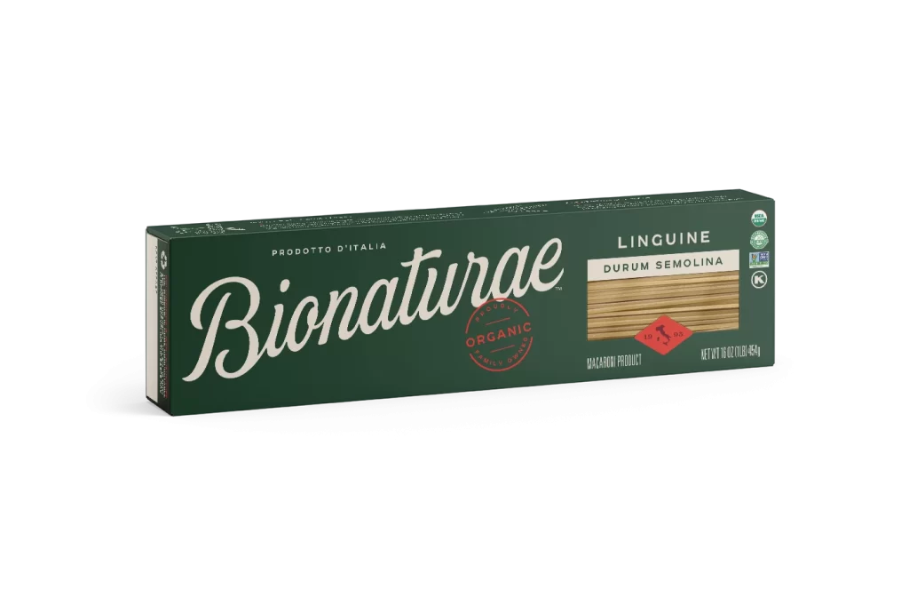 Bionaturae Durum Semolina Linguine Packaging