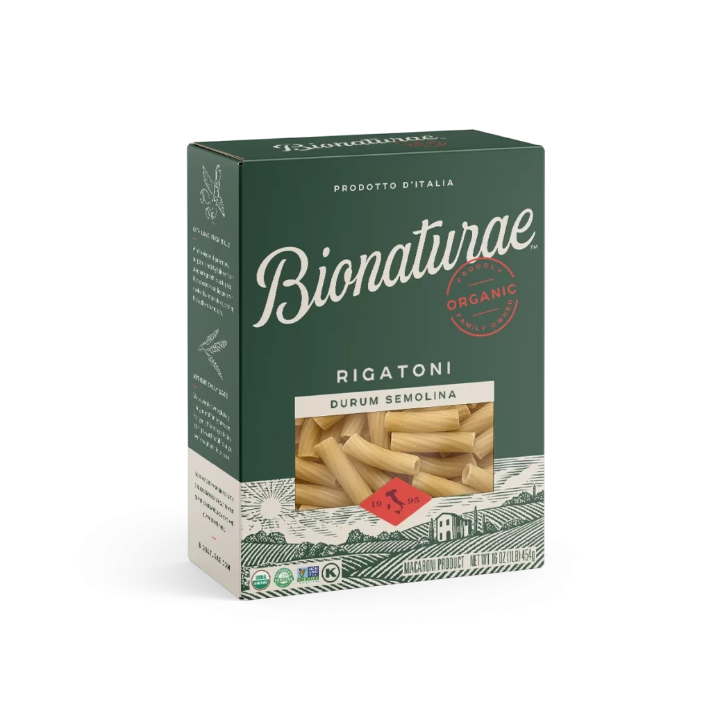 Bionaturae Durum Semolina Rigatoni Image 01 Packaging