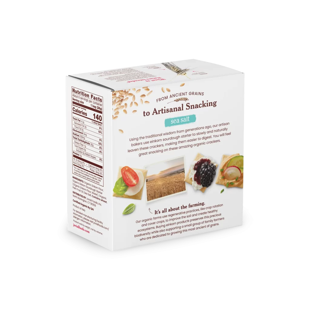 Jovial Organic Einkorn Sourdough Sea Salt Crackers S Packaging 02