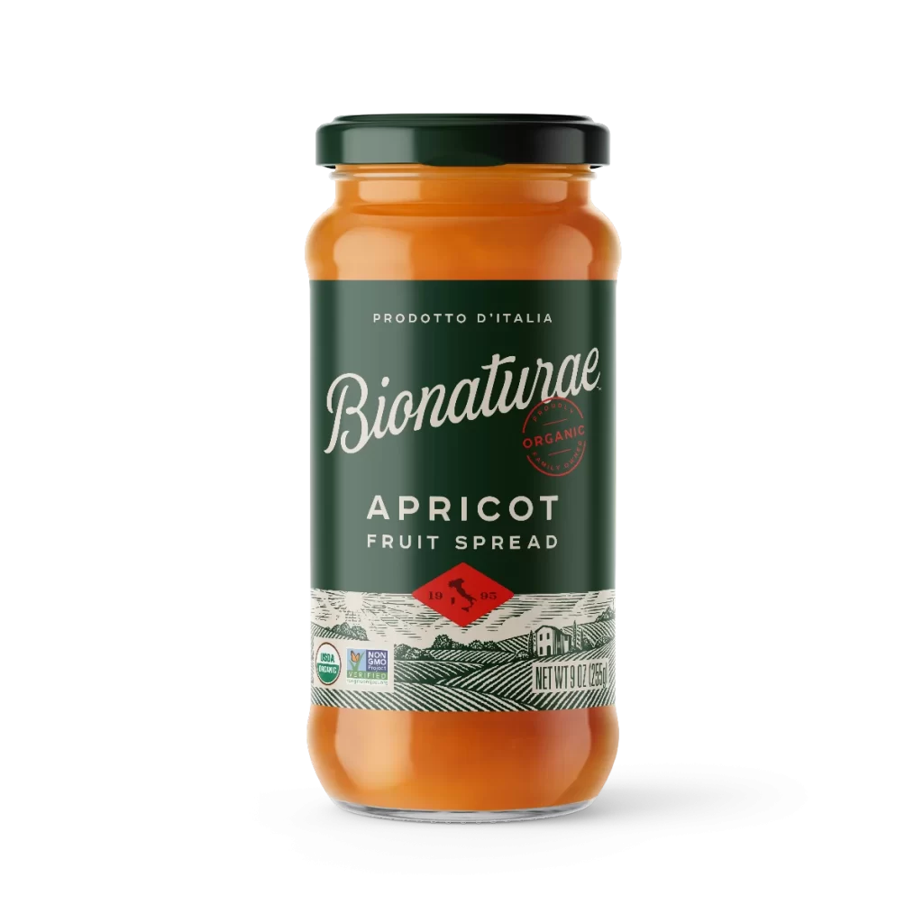 Bionaturae Fruit Spread Apricot Packaging