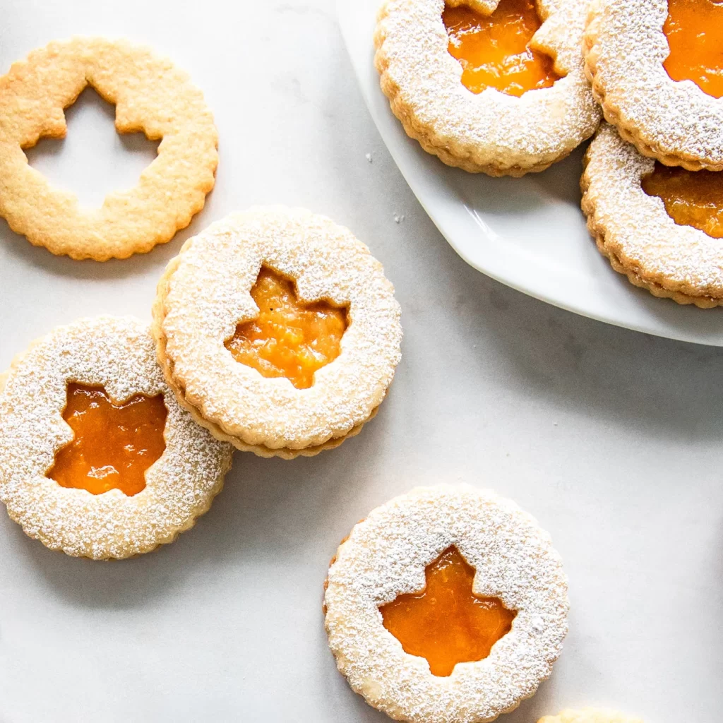 Linzer Cookies Photography
