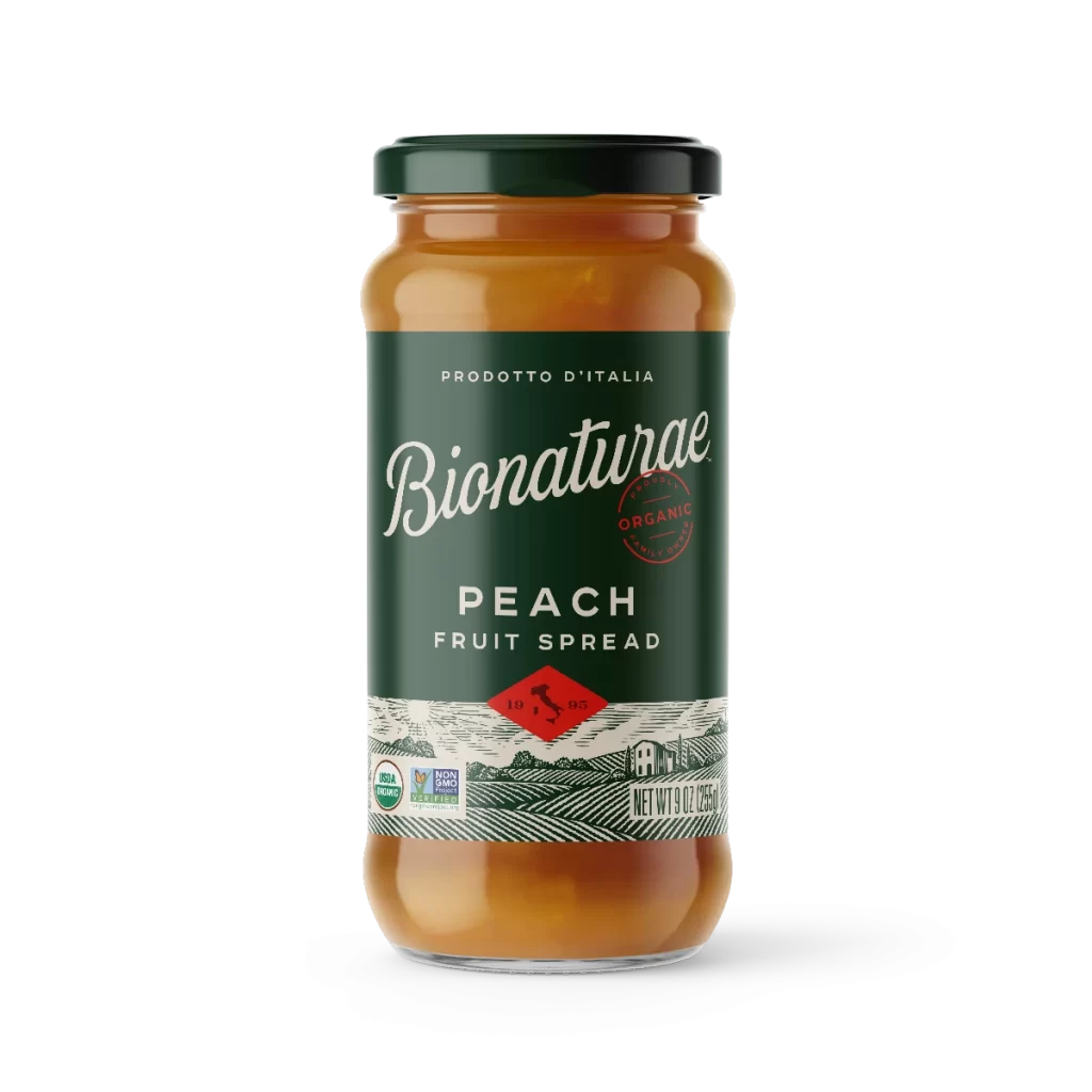 Bionaturae Fruit Spread Peach Image 01 Packaging