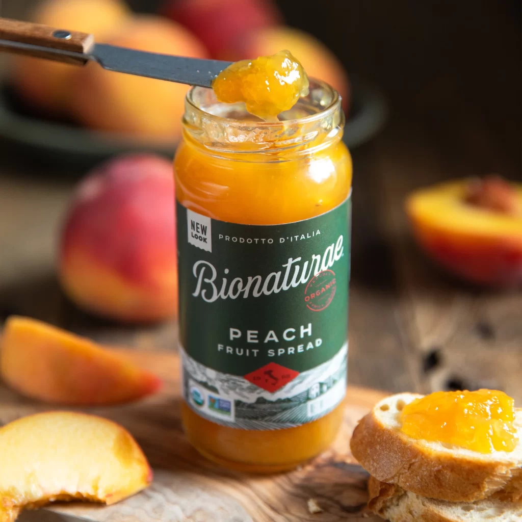Bionaturae Fruit Spread Peach Image 02 Packaging
