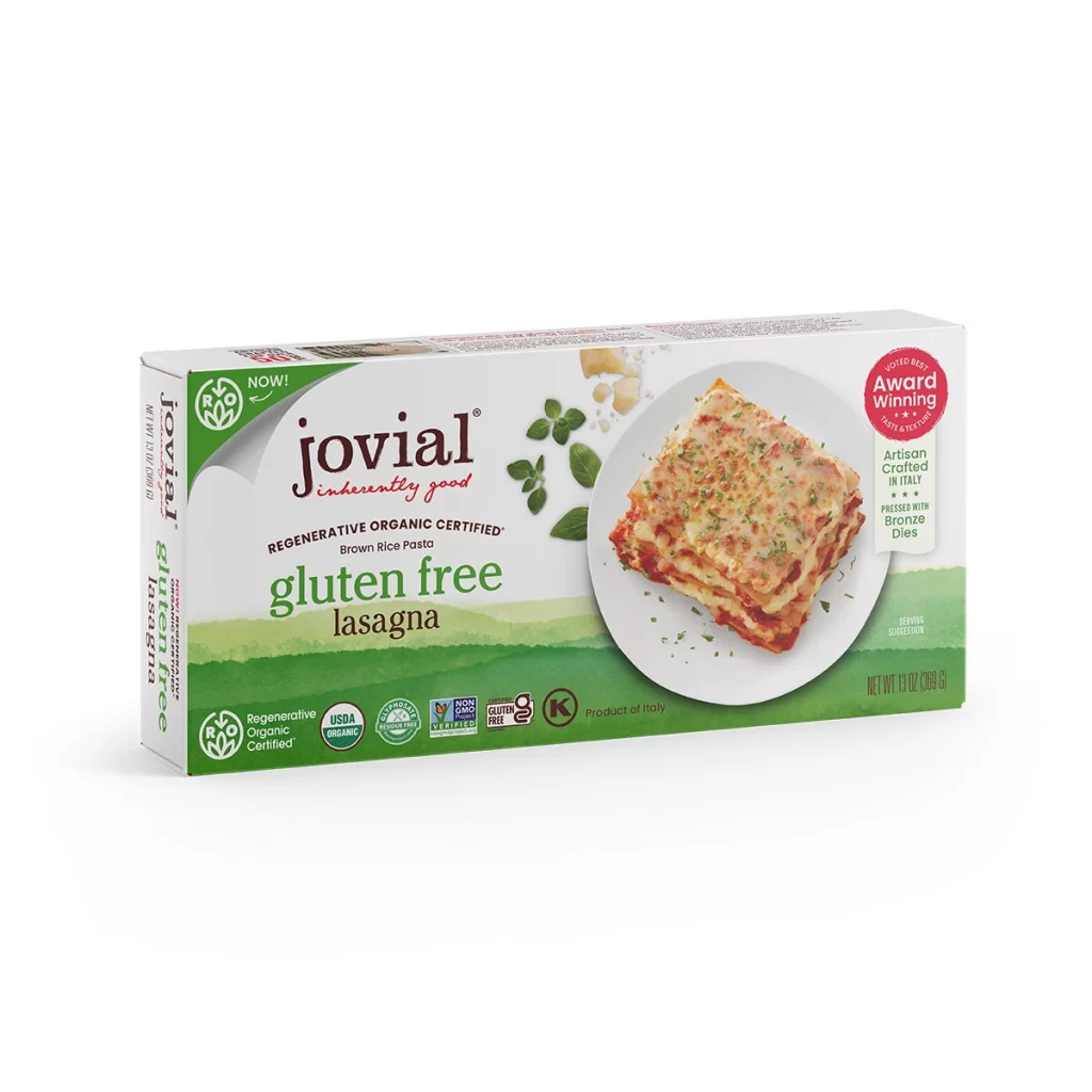Lasagna Brown Rice Pasta Photography