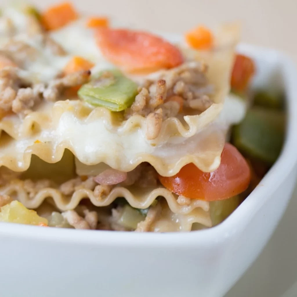 Lasagna Ground Meat Vegetables Photography