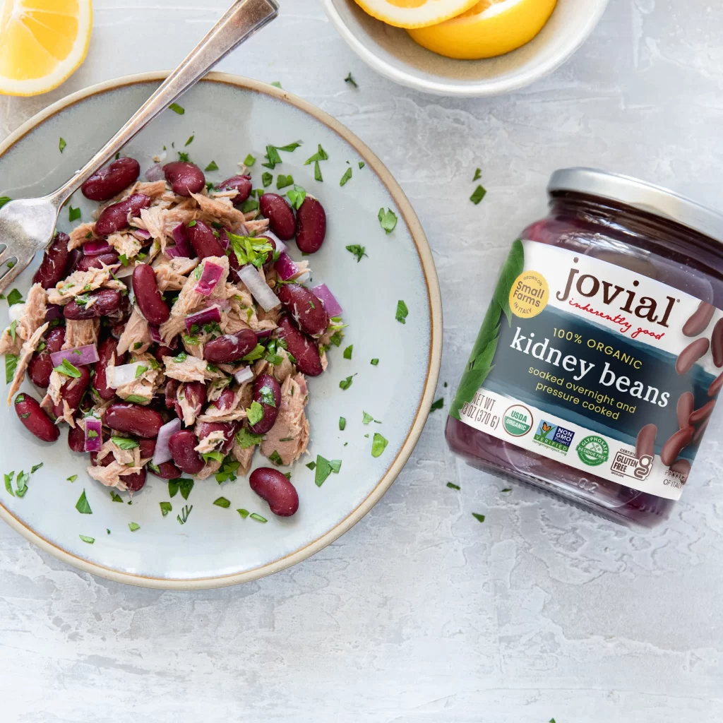 Kidney Beans Tuna Salad Photography