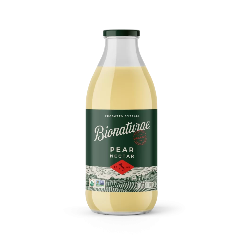 Bionaturae Organic Pear Nectar Packaging