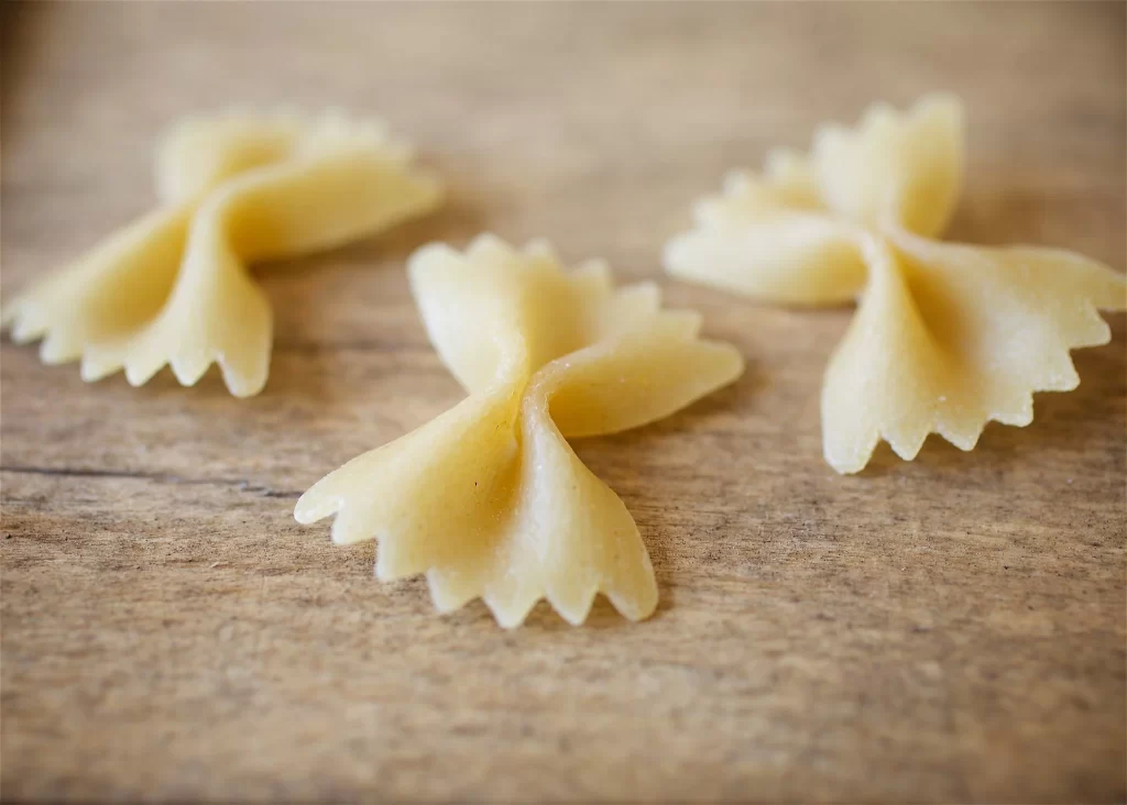 Farfalle Pasta Photography