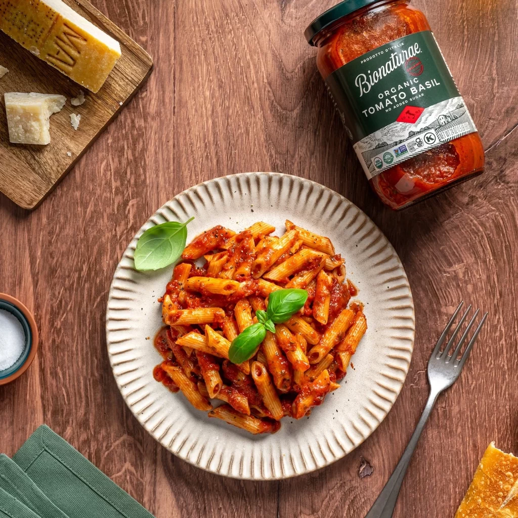 Bionaturae Organic Tomato Basil Pasta Sauce Packaging 02