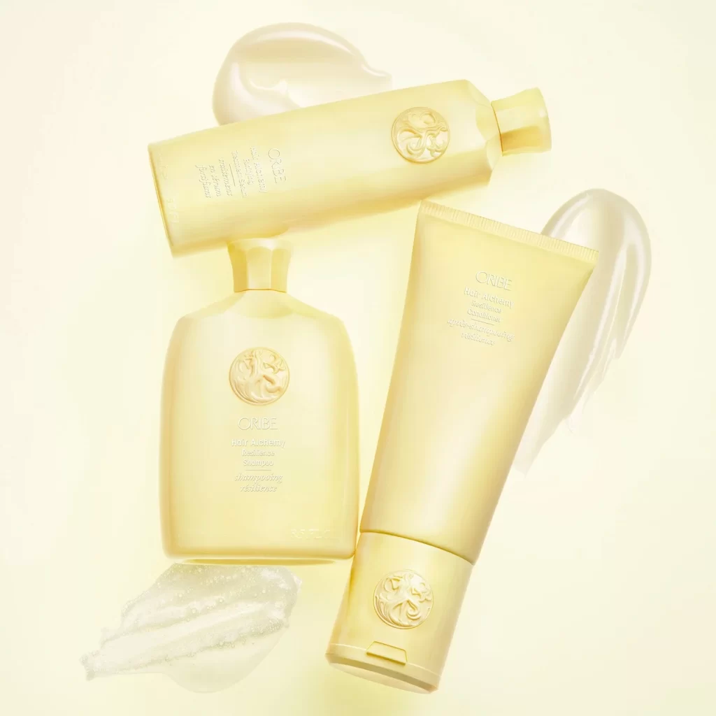 Oribe Hair Alchemy Resilience Conditioner Bottle Cap Detail