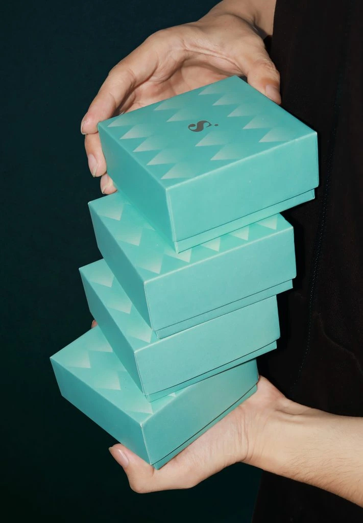 Over The Moon Packaging Geometric