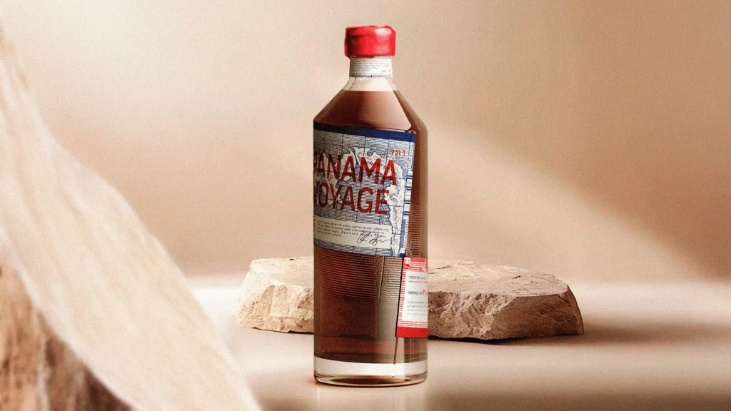 Panama Voyage Alcohol Bottle