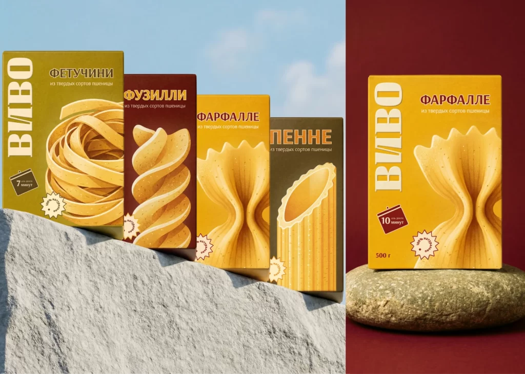 Vivo Pasta Packaging Farfalle (Pasta Type)