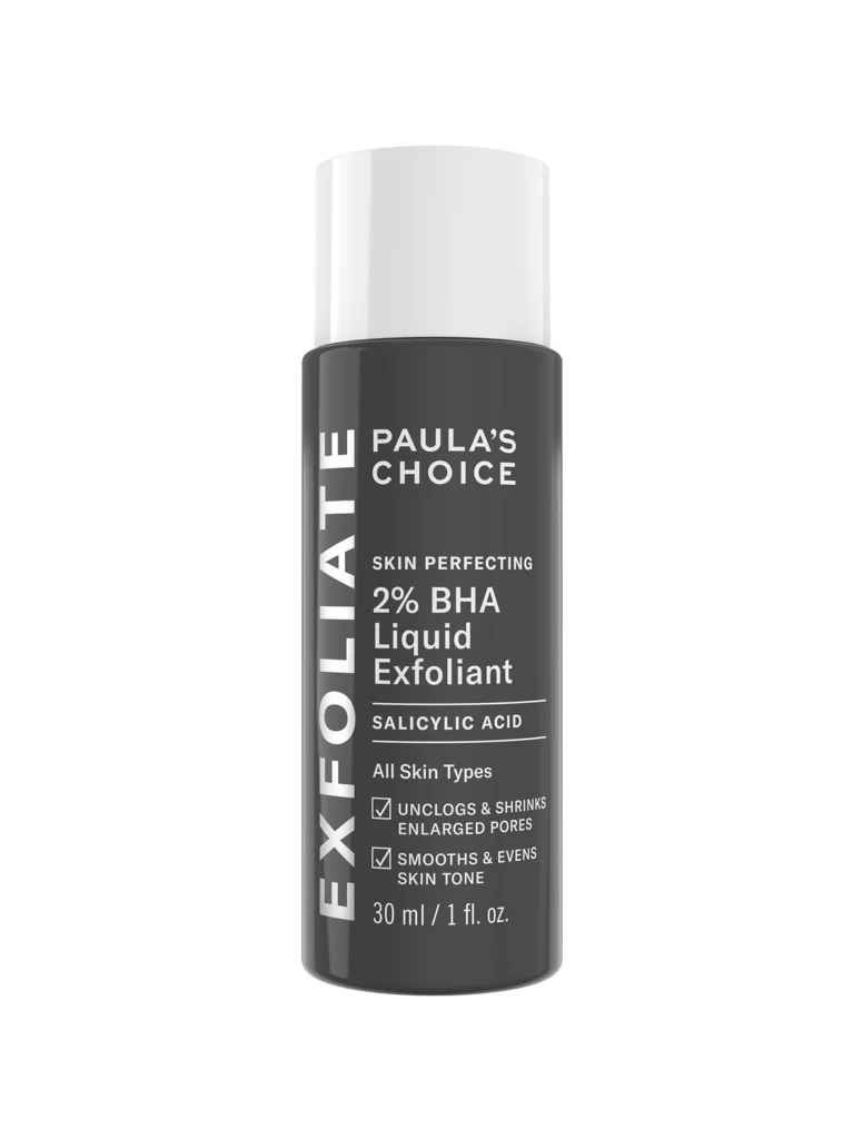 Paula’s Choice Skin Perfecting 2 Percent BHA Liquid Exfoliant Bottle Detail