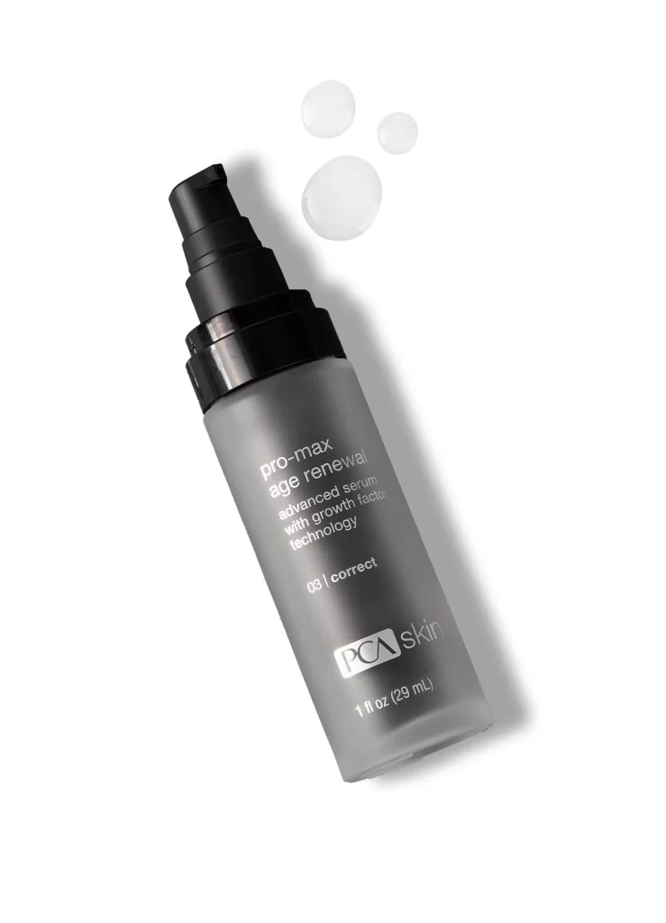 PCA Skin ProMax Age Renewal Advanced Serum Bottle Detail