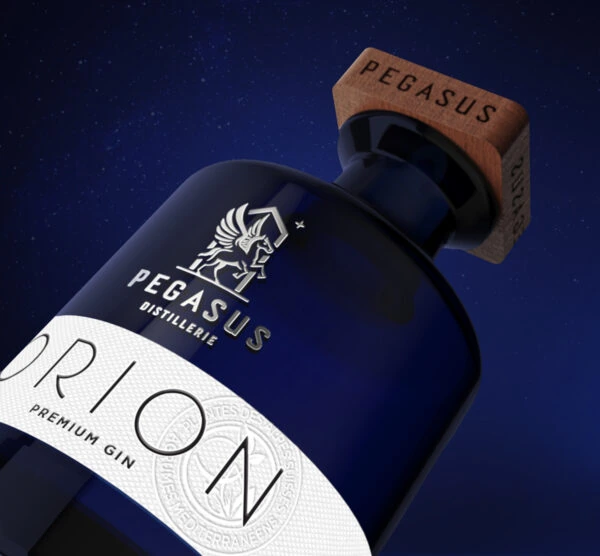 Pegasus Distillerie Orion Gin Packaging Bottle
