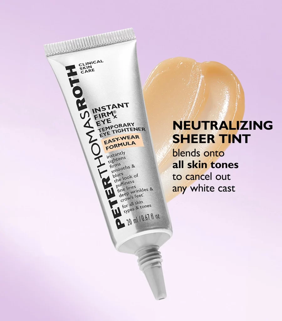 Peter Thomas Roth Instant FIRMx Eye Tightener Tube Cap Detail