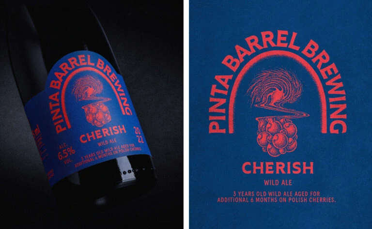 Pinta Barrel Brewing Wild Ale Packaging Red