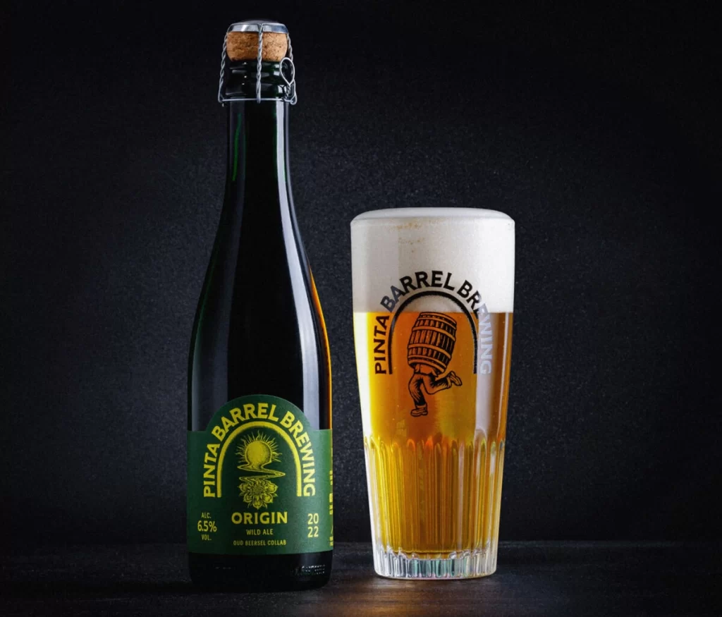 Pinta Barrel Brewing Wild Ale Packaging Bottle