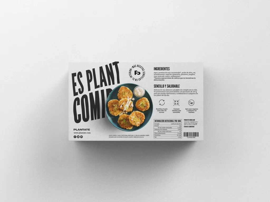 Plantate Plant-based food Packaging
