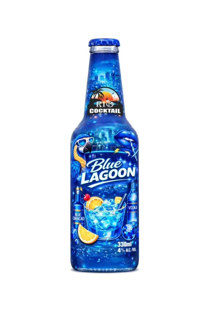 Rio Blue Lagoon Cocktail Blue