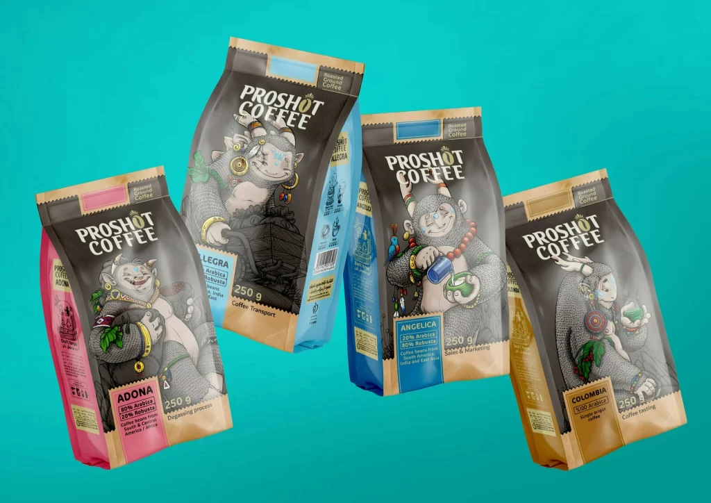 ProShot Coffee Packaging C