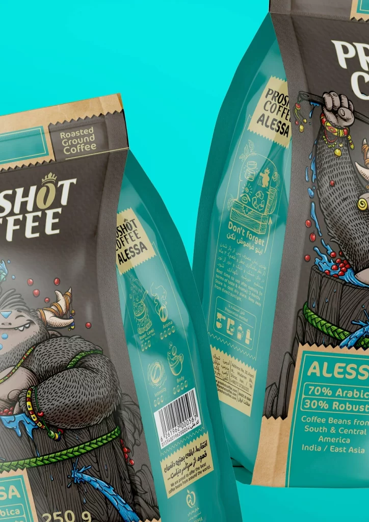 ProShot Coffee Packaging D