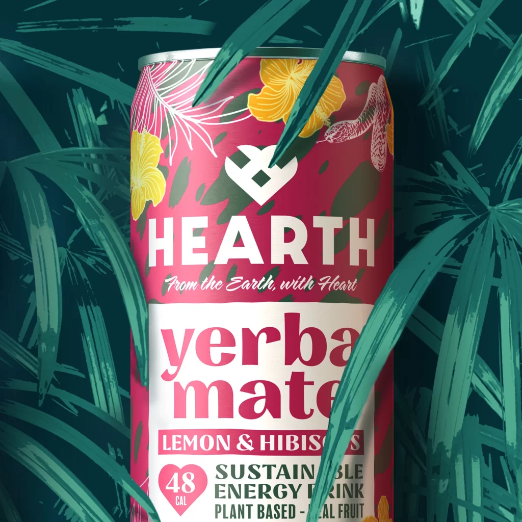 Hearth Energy Drink Packaging B