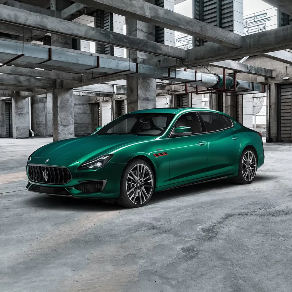 Maserati Quattroporte Green Car Packaging