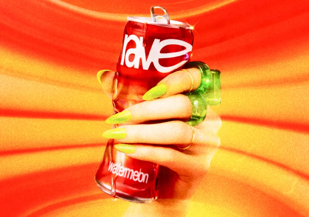 Rave Techno Cocktails Beverage Can Watermelon