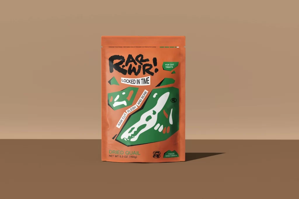Rawrr Energy Drink Rawrr Back View