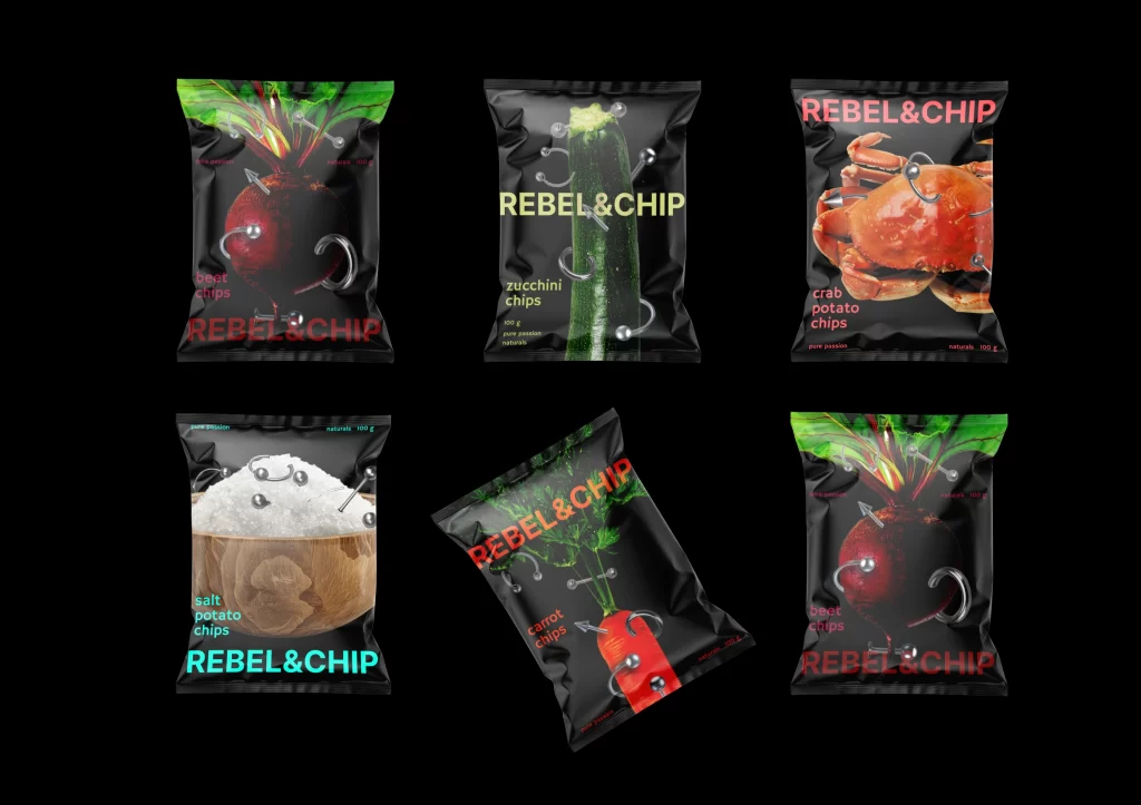 Rebelchip Snack Chips Rebelchip Back View