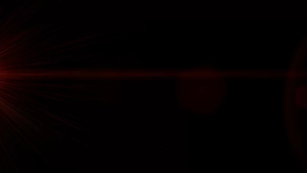 Red Fan Light Effect