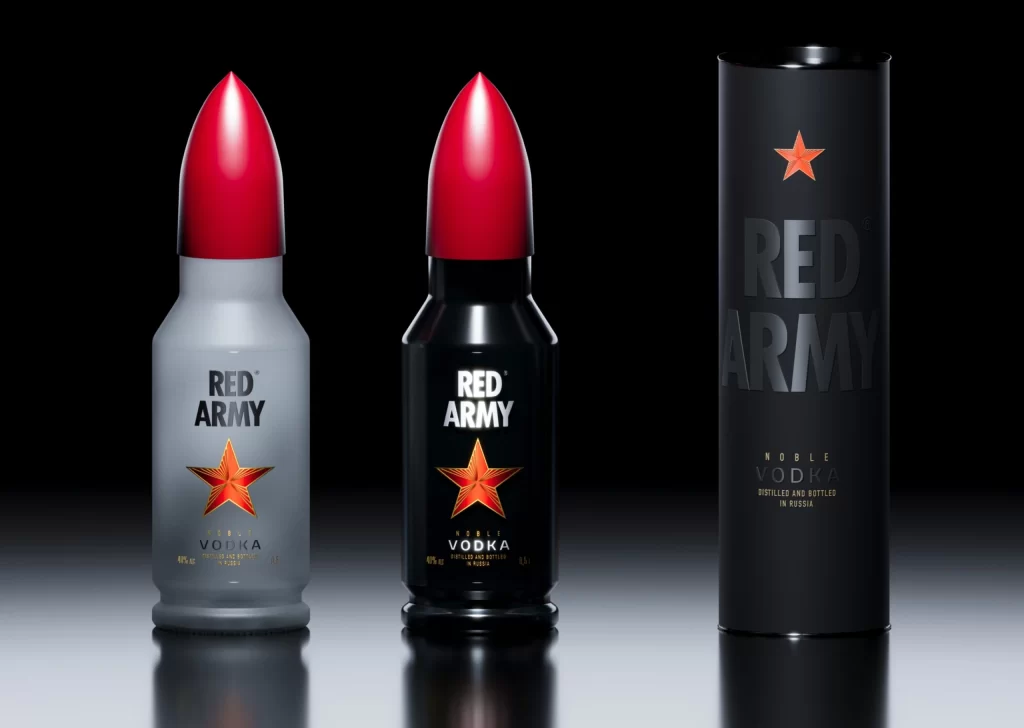 Red Army Vodka Bottle Vodka