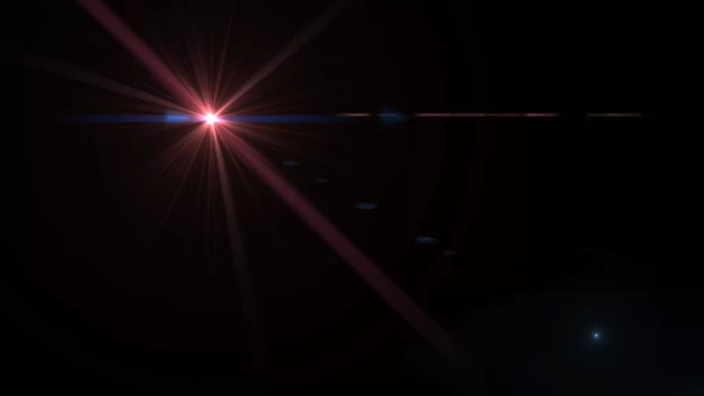 Red Glow Light Effect