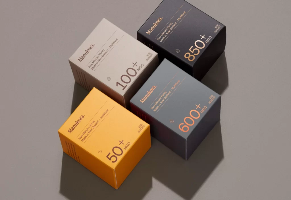 Manukora Honey Packaging Black