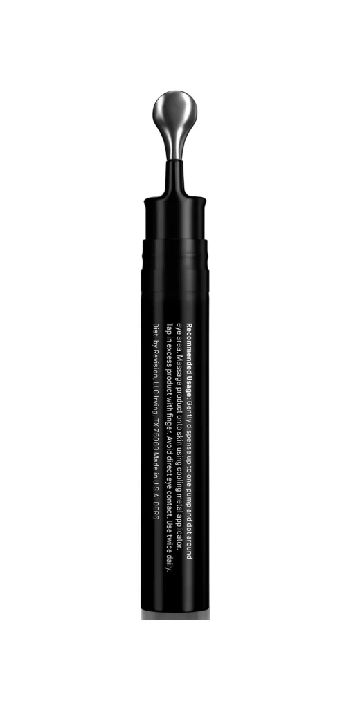 Revision Skincare DEJ Eye Cream Tube Side Angle