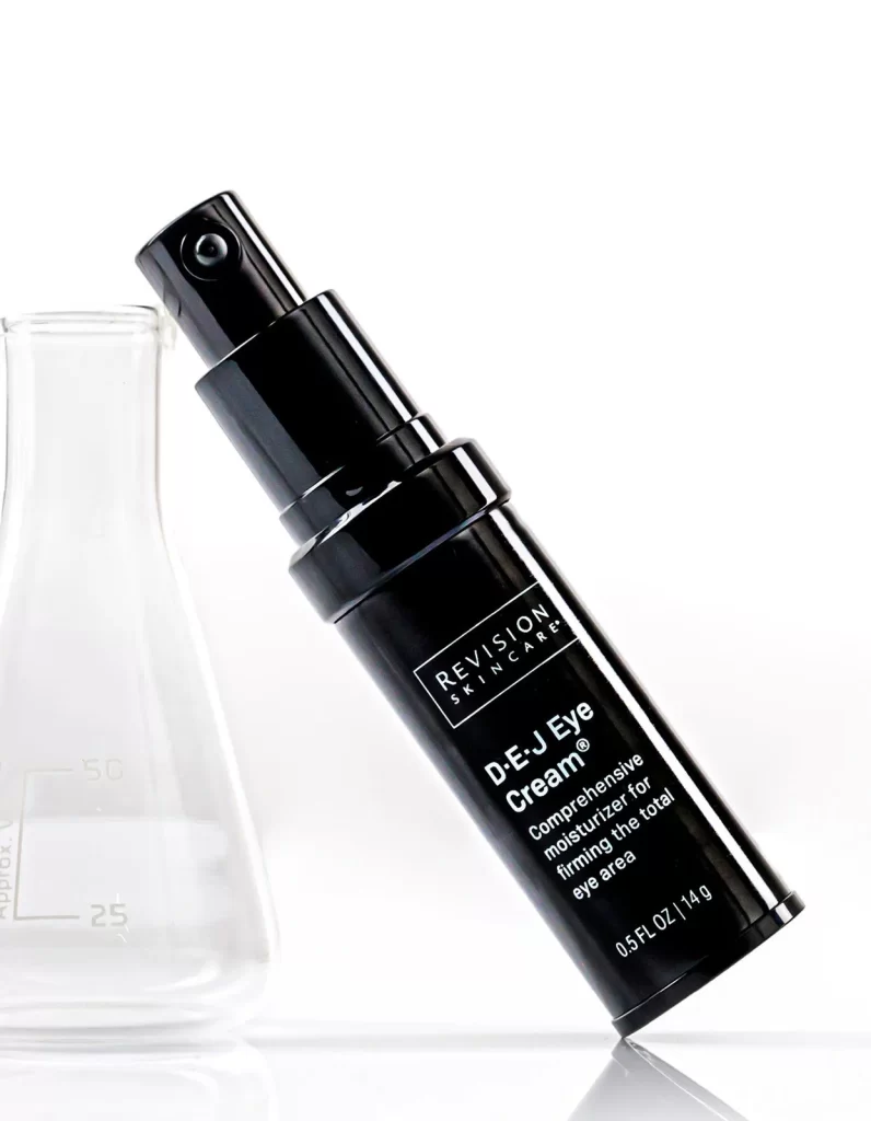 Revision Skincare DEJ Eye Cream Tube Vertical Composition