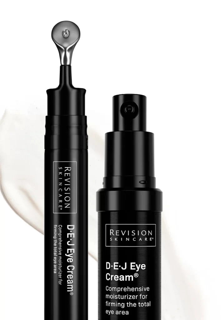 Revision Skincare DEJ Eye Cream Tube Back Label View