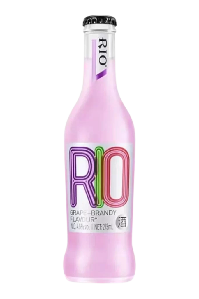 Rio Alcoholic Beverage Bottle Grape+Brandy Flavour