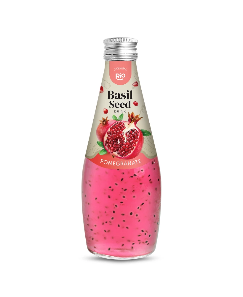 Rio Basil Seed Drink Pomegranate