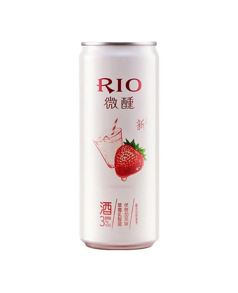 Rio Alcoholic Beverage Can Strawberry Chinese