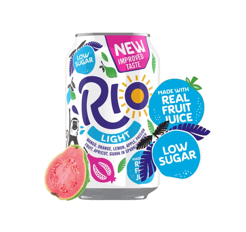 Rio Sparkling Fruit Drink Light (Low Sugar)