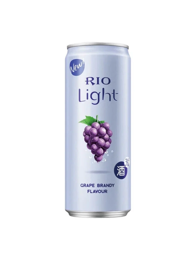 Rio Alcoholic Beverage Can Grape Brandy Flavour