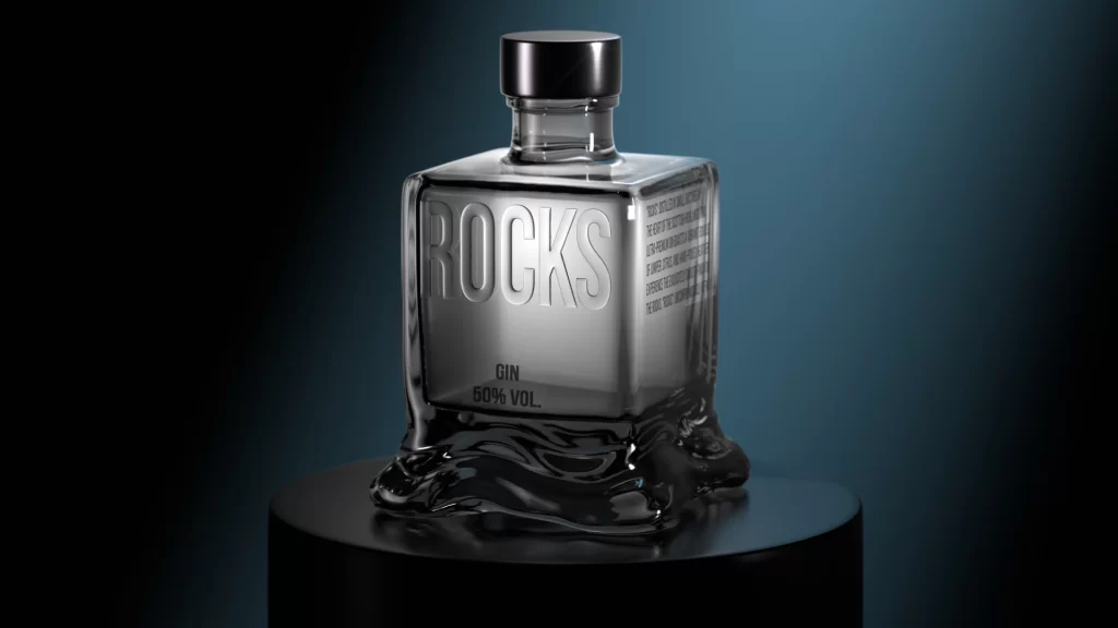 Rocks Whisky Packaging Rocks Close Up